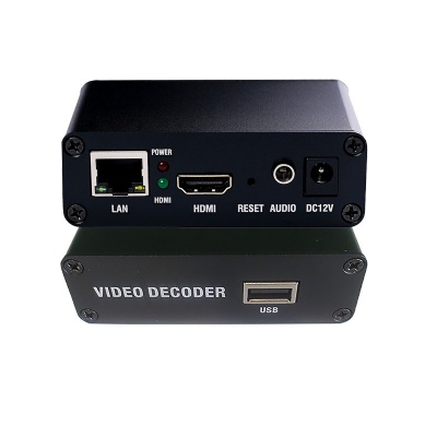 D-Tiny 1 Channel 4K Video Streaming Decoder with USB