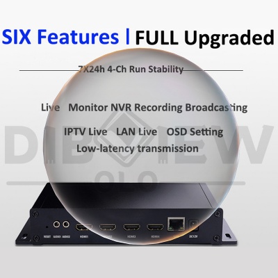 OTV-HE04A 4 Channel HDMI Encoder